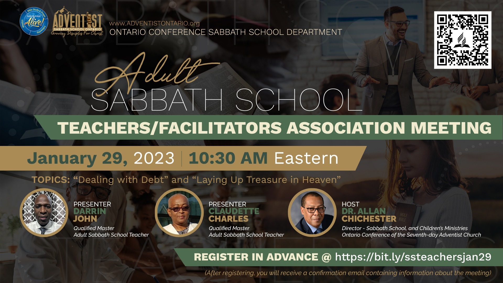 Ontario Conference Adult Sabbath School Teacher's Federation