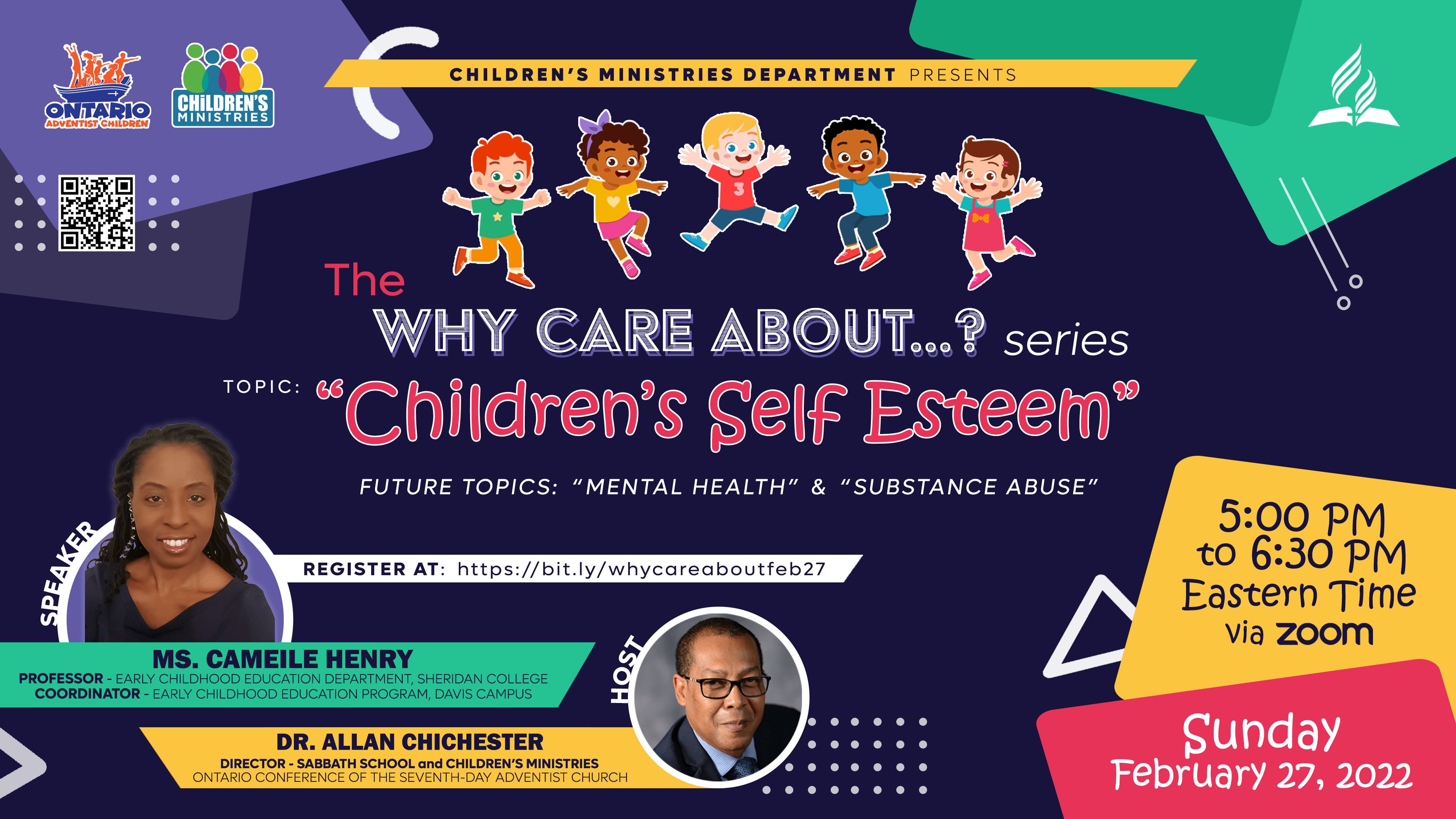 Ontario Conference Children's Ministries Care Series Feb 27