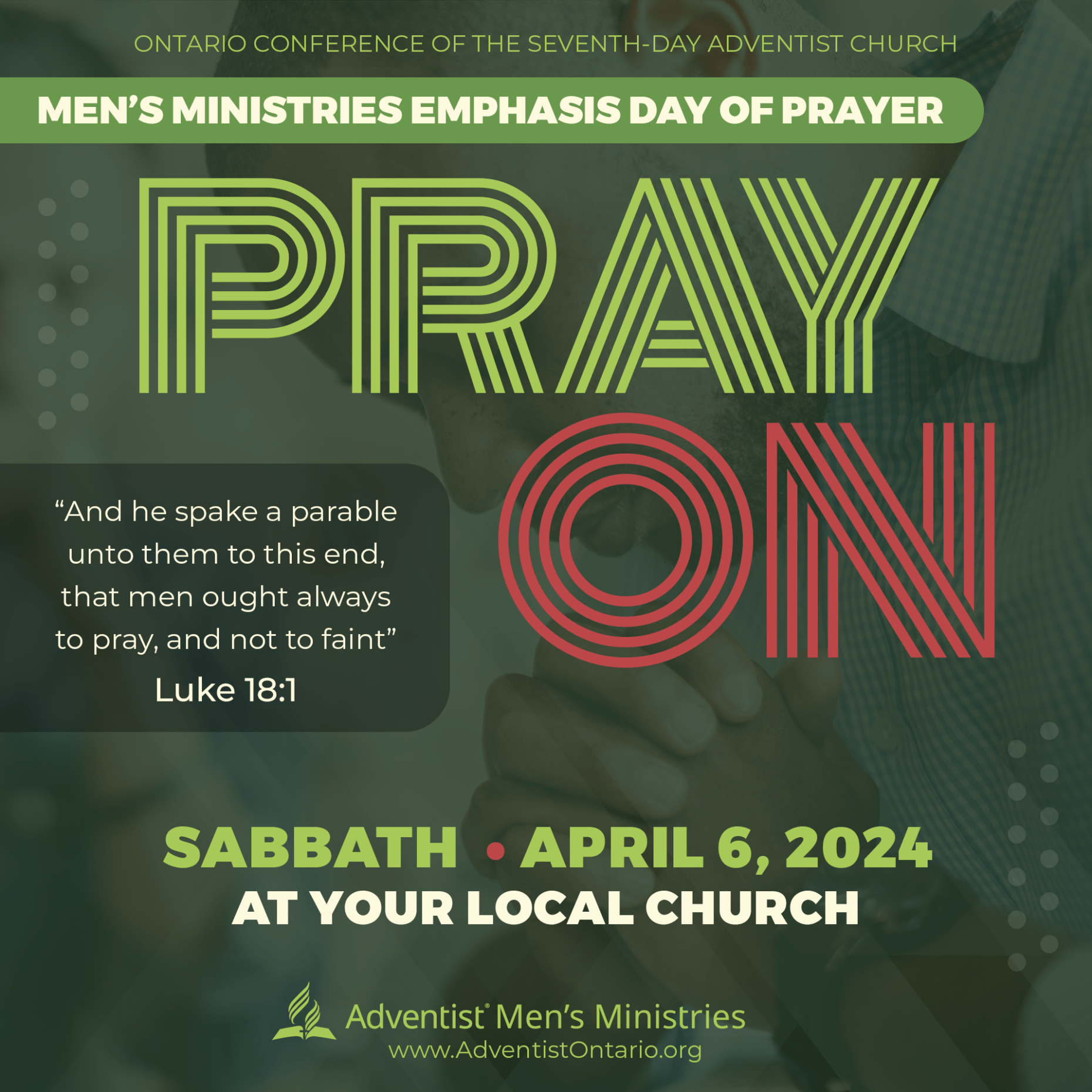 Men's Ministries Emphasis Day of Prayer 2024