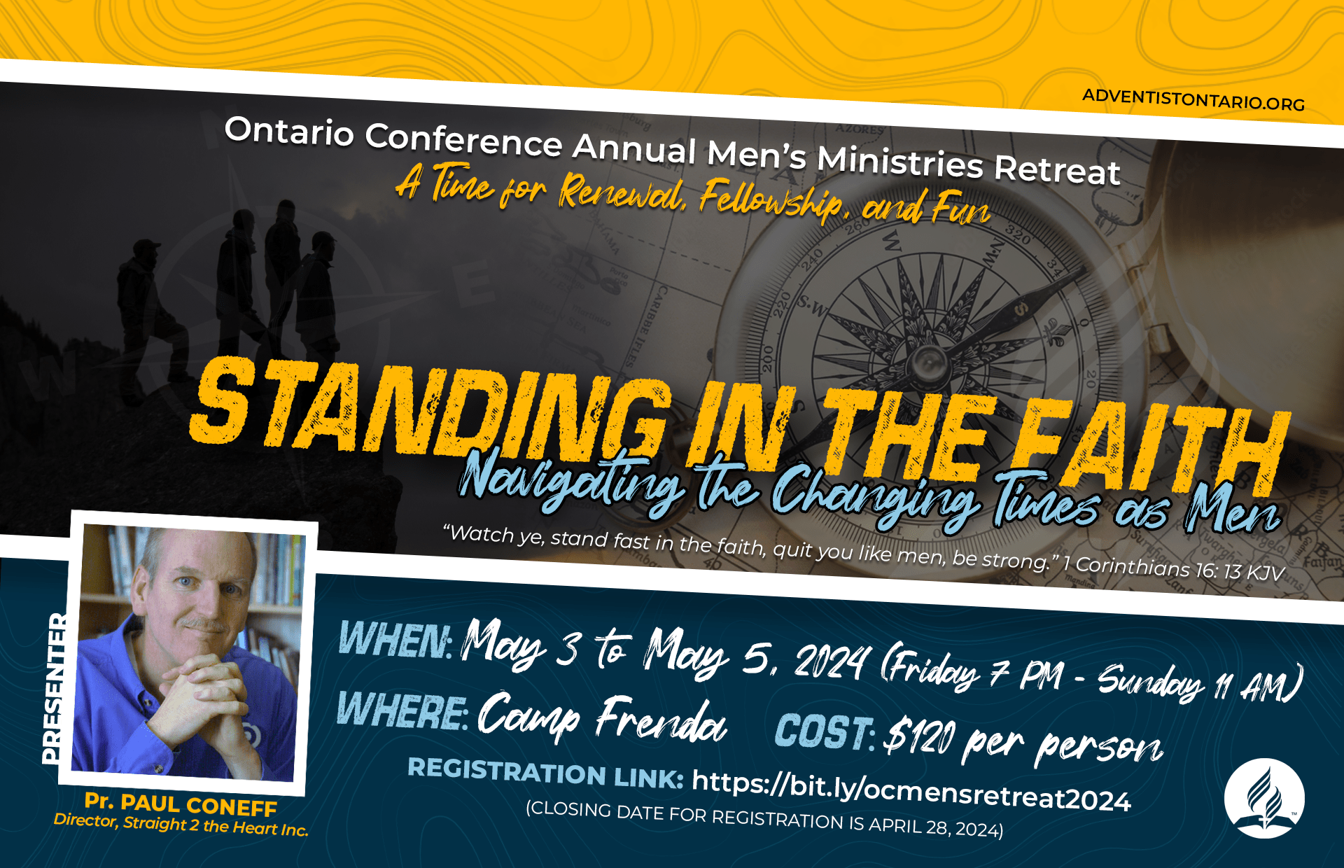 "Standing in the Faith" Men's Retreat 2024
