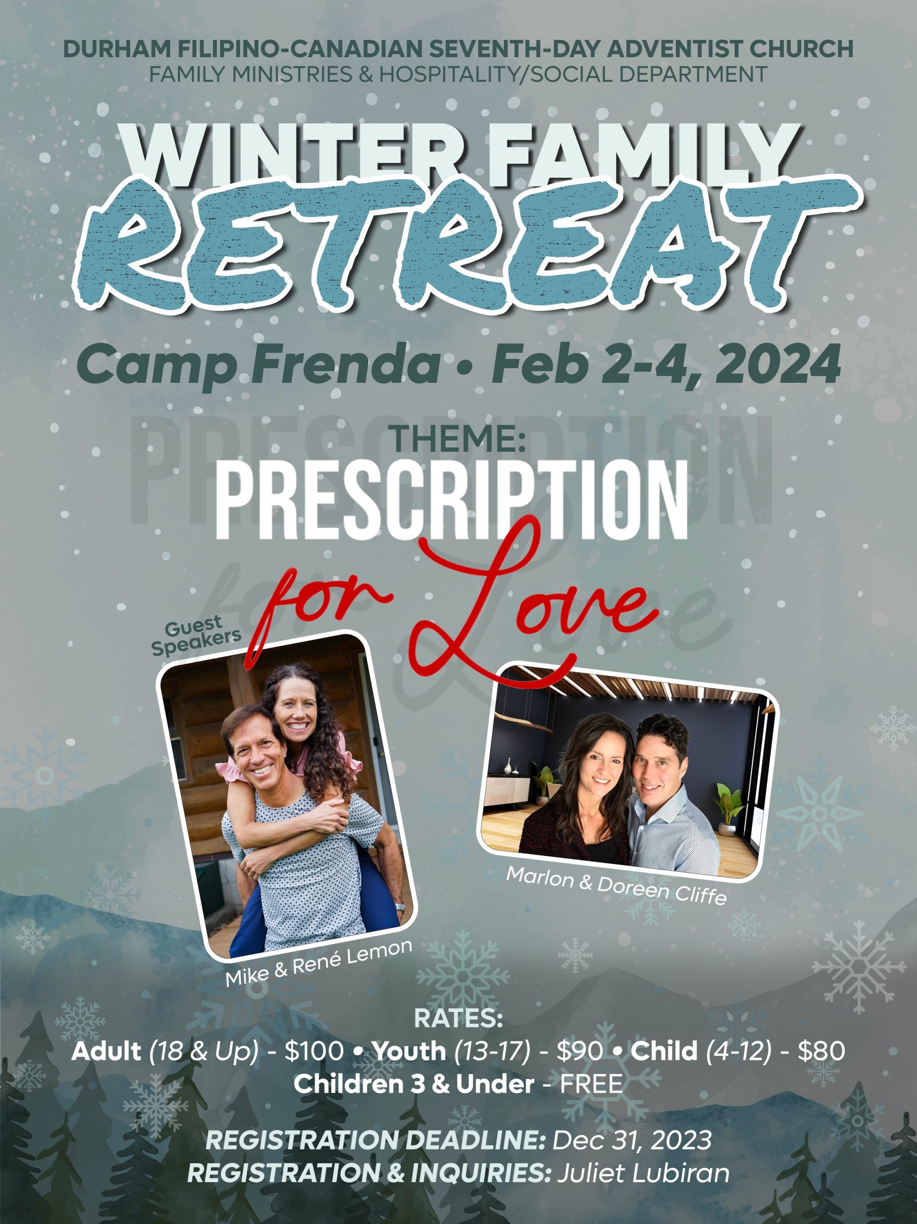 DFCC Winter Family Retreat