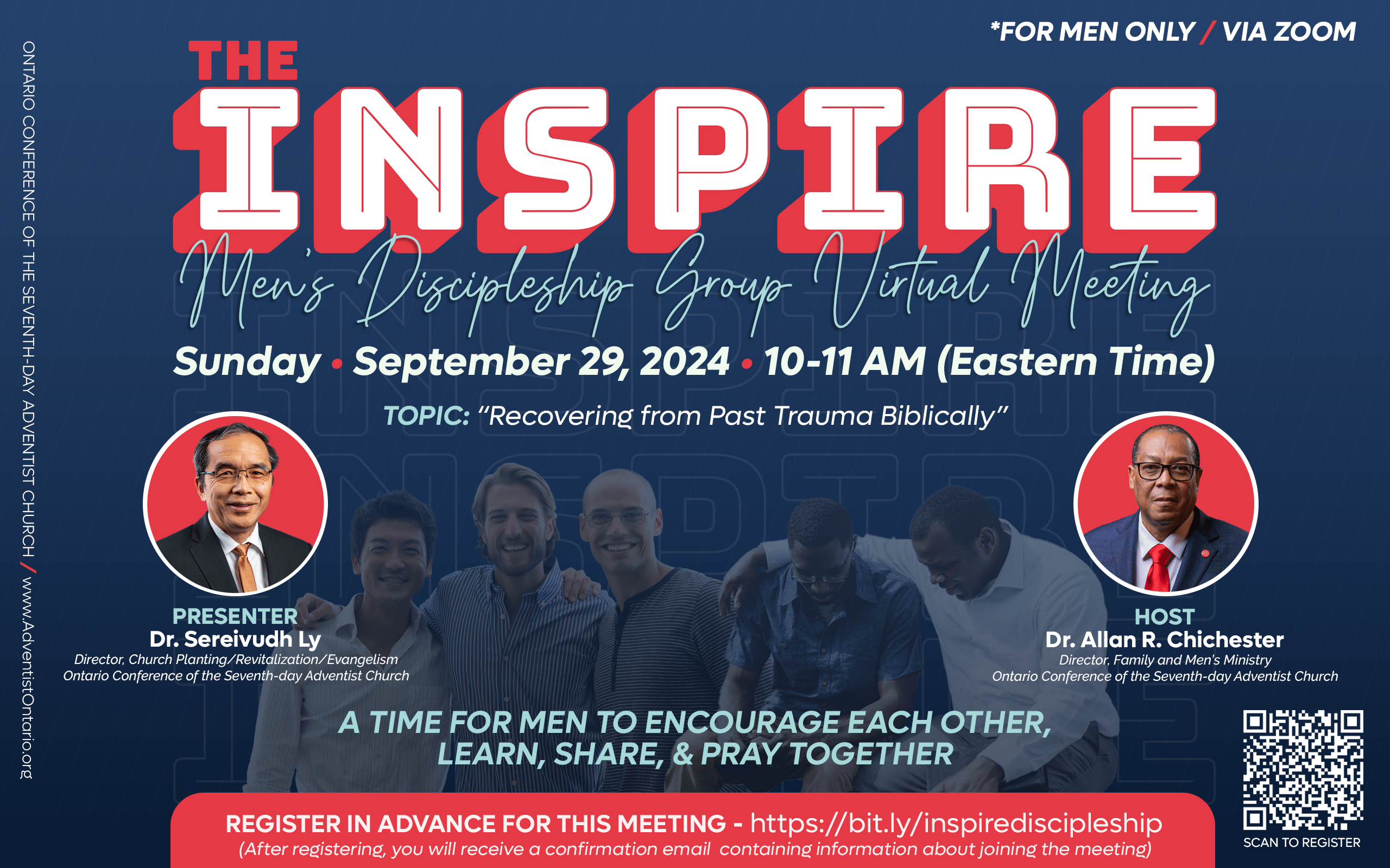 The Inspire Men's Discipleship Group Virtual Meeting - September