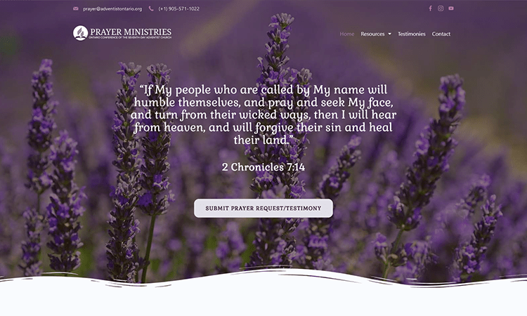 project-prayer-ministries-website